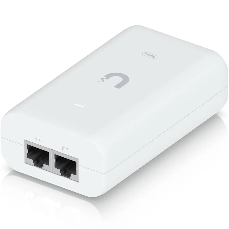 Ubiquiti U-PoE++ Adapter, Ethernet, 1000 Mbps, Network Adapter Adaptor Ubiquiti