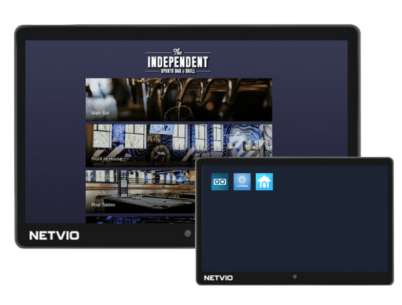 Netvio TS-13-10 | 13.3″ NetvioGo-aanraakpaneelbeheerder met PoE en Wi-Fi