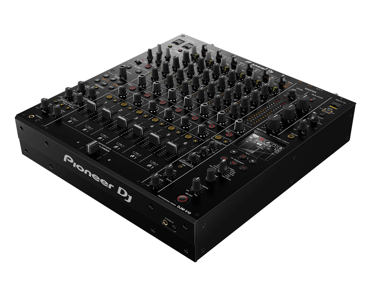 Pioneer DJ DJM-V10 6 Channel Pro DJ Mixer 96-Bit / 4-Band EQ