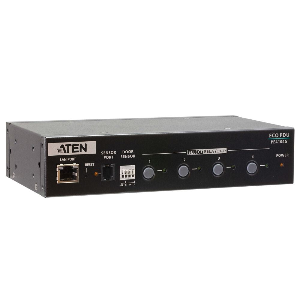 Aten 4 Way 10A Compact Intelligent Eco Power Distribution Unit 1