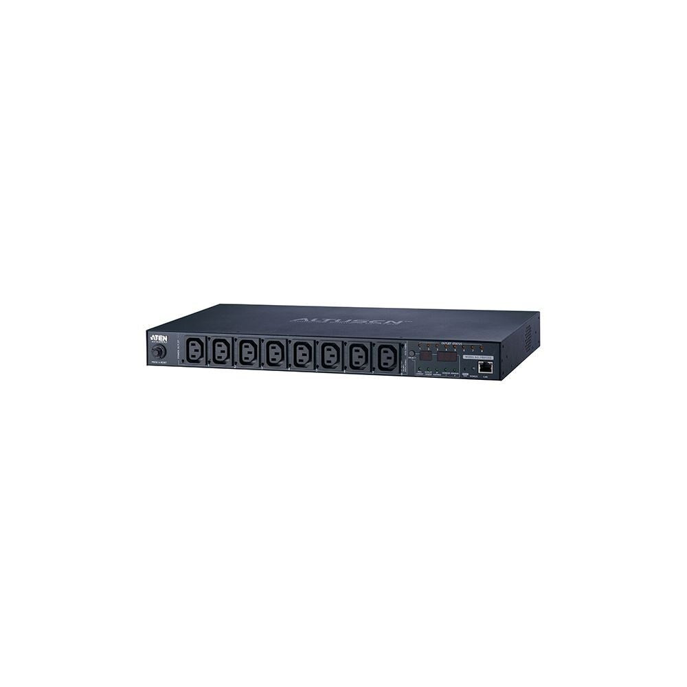 Aten 8 Way 10A Intelligent Eco Power Distribution Unit, 1U PE8108G