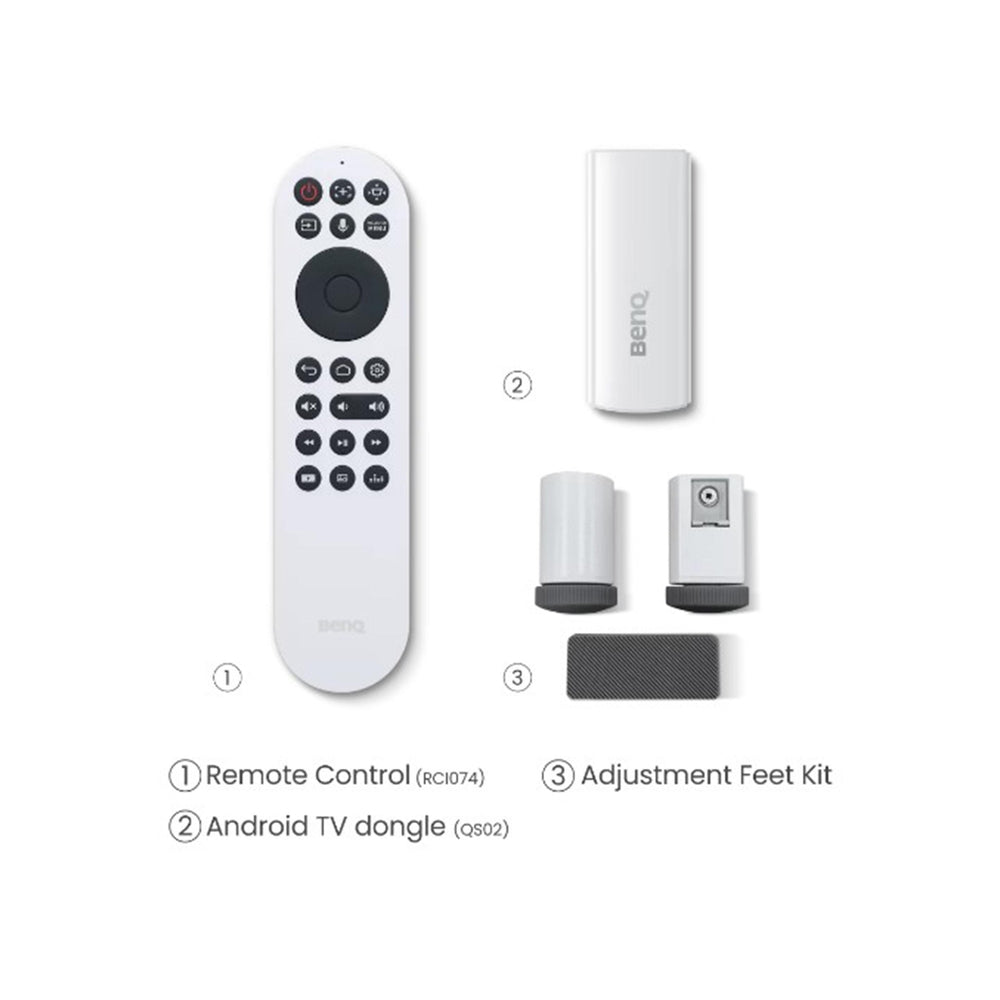 BenQ X3100i 4K HDR 4LED Flagship Console Gaming Projector, White 5