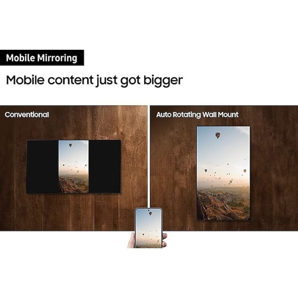 Samsung Auto Rotation Wall Mount for Samsung's 55" to 65" TVs, Black 3