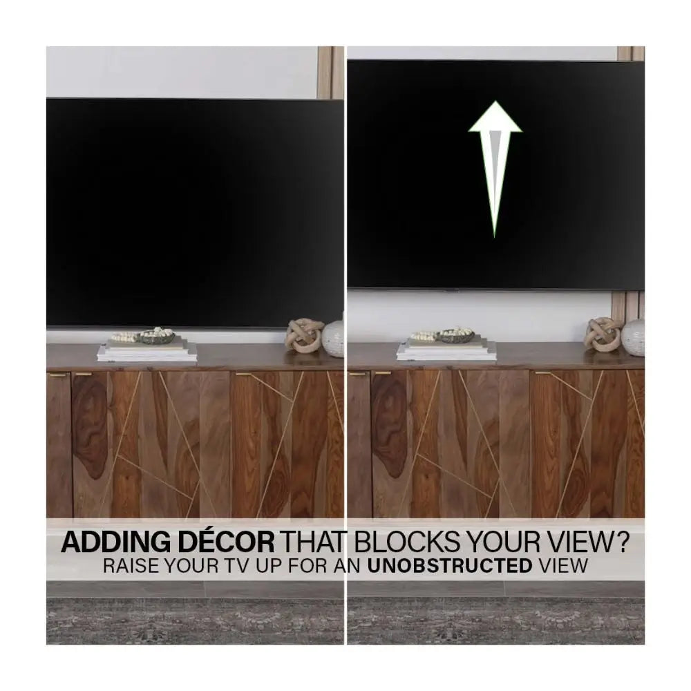 Sanus Gevorderde Volbeweging 4D + Shift™ TV-muurbevestiging vir 32" tot 65" TV-skerms