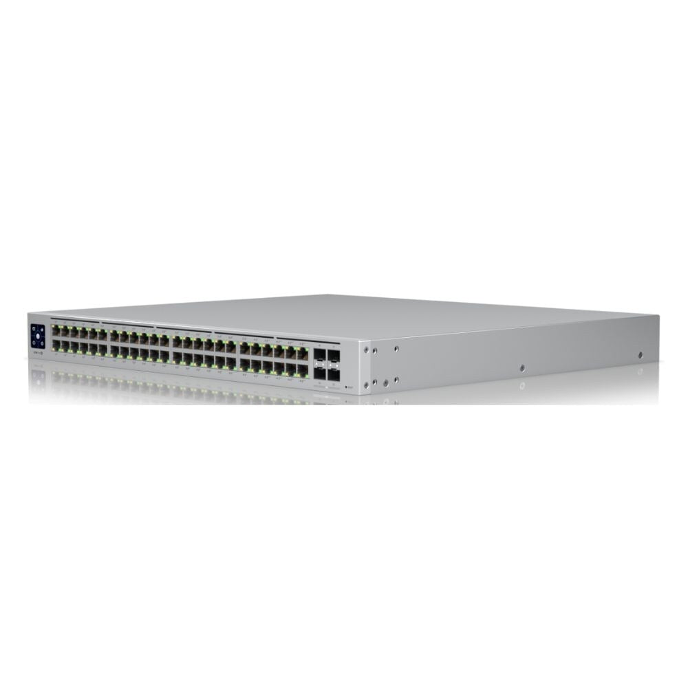 Ubiquiti UniFi PRO 48 Port PoE++ L3 Ethernet Switch With 40x GbE PoE+, 8x GbE PoE++ Port, 4x 10G SFP+ Uplink Ports and 600W PoE Budget 1