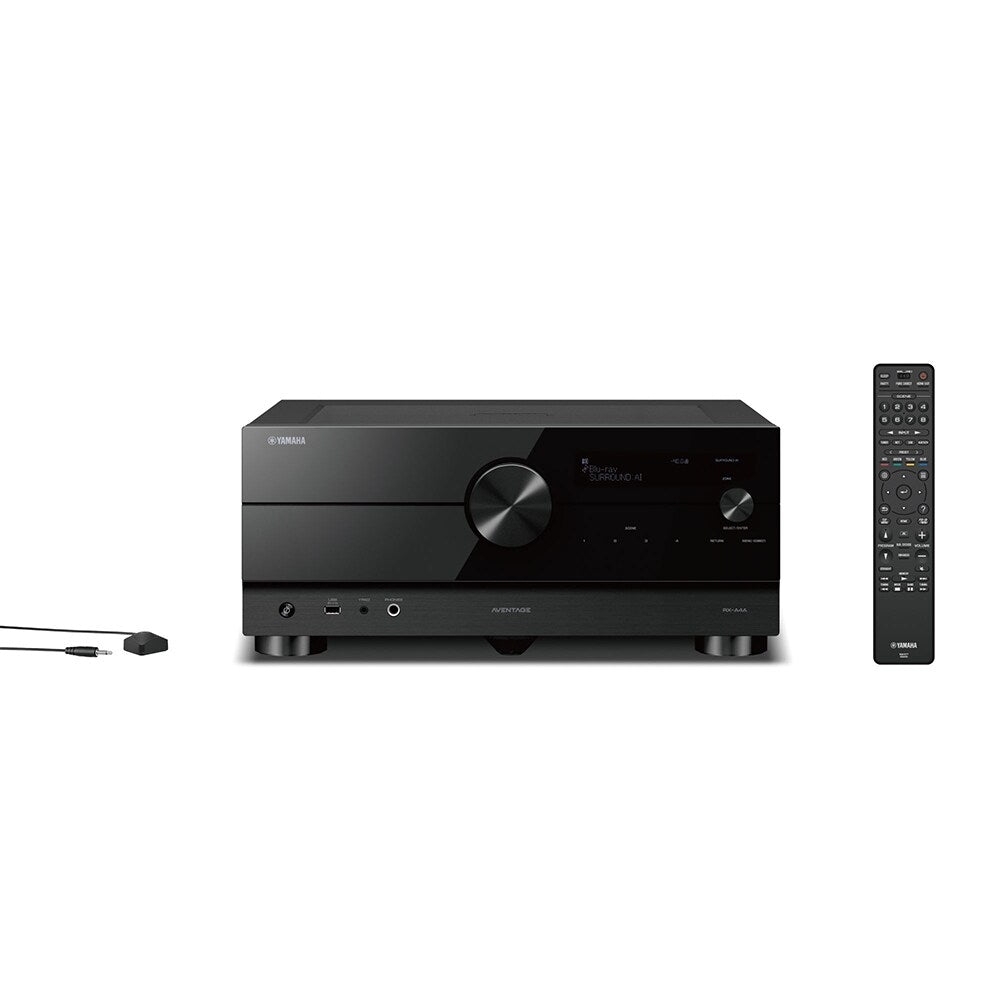 Yamaha A4A Aventage Series 7.2 Channel AV Receiver, Black 2