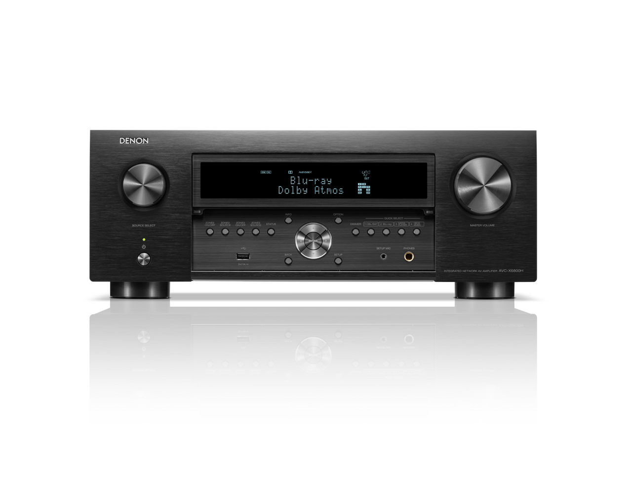 Denon AVCX6800H 11.4ch AV Receiver Black