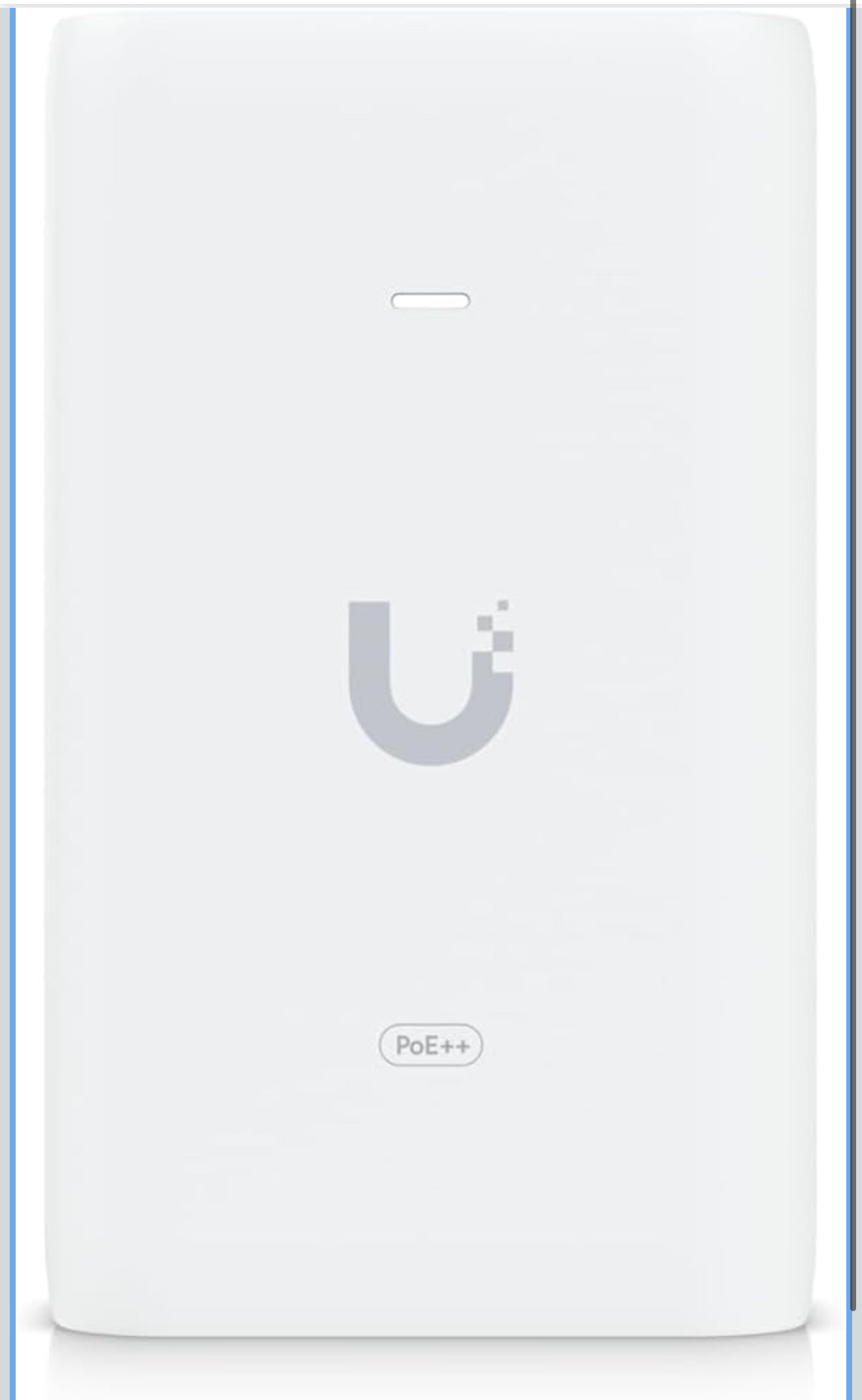 Ubiquiti U-PoE++ Adapter, Ethernet, 1000 Mbps, Network Adapter Adaptor Ubiquiti