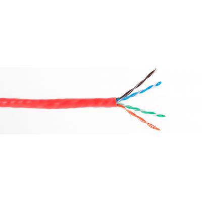 ICE Cable CAT6 LSZH Cable ICE Cable Systems Garnet Red