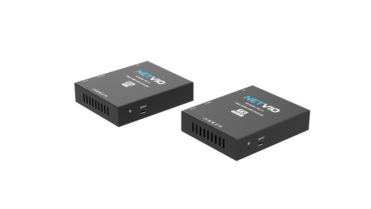 Netvio 100m Verbeterde ARC Ongekomprimeerde 37Mbps Oudio-uitbreiding oor Cat 6/6a/7 Kabel – NET-EX-EARC-100-10