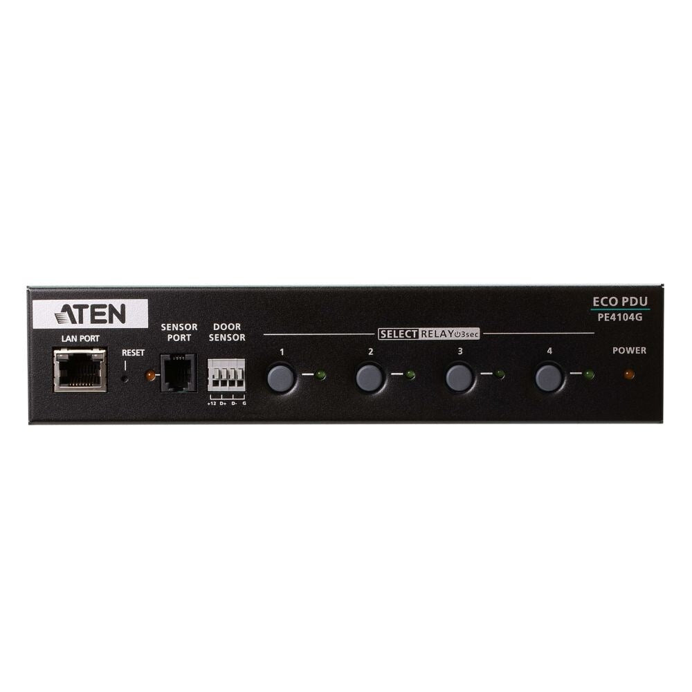 Aten 4 Way 10A Compact Intelligent Eco Power Distribution Unit 