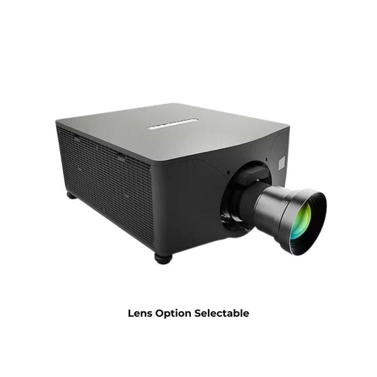 Christie 4K15-RGB 4K UHD 3DLP RGB Pure Laser Projector With Lens, Black 