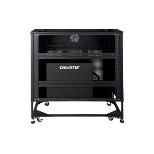 Christie Pedestal Rack Mount For Christie Griffyn and M4K25 DLP Projectors, Black, Up To 30U 