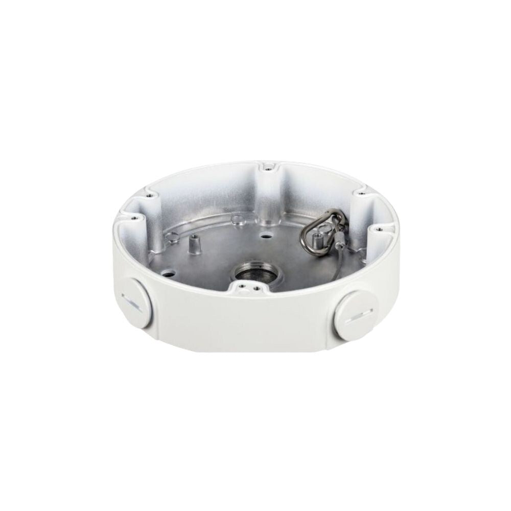 Dahua Round Aluminium Junction Box for Dahua's Professional Series DAH-PFA138 Dome Cameras, White Junction Box Dahua