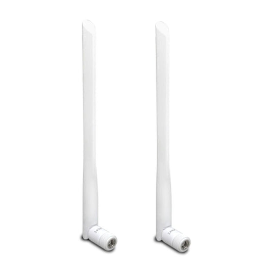 DrayTek 5dB High Gain Wi Fi Dual Band Omni Directional Aerials, 2.4GhHz and 5GHz Bands, White: PAIR 