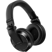 Pioneer DJ HDJ-X7-K Pro DJ 50mm Headphones with Swivel Ear