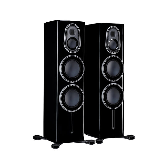 Monitor Audio - Platinum 300 3G Floorstanding Speaker Pair Speaker Monitor Audio Black