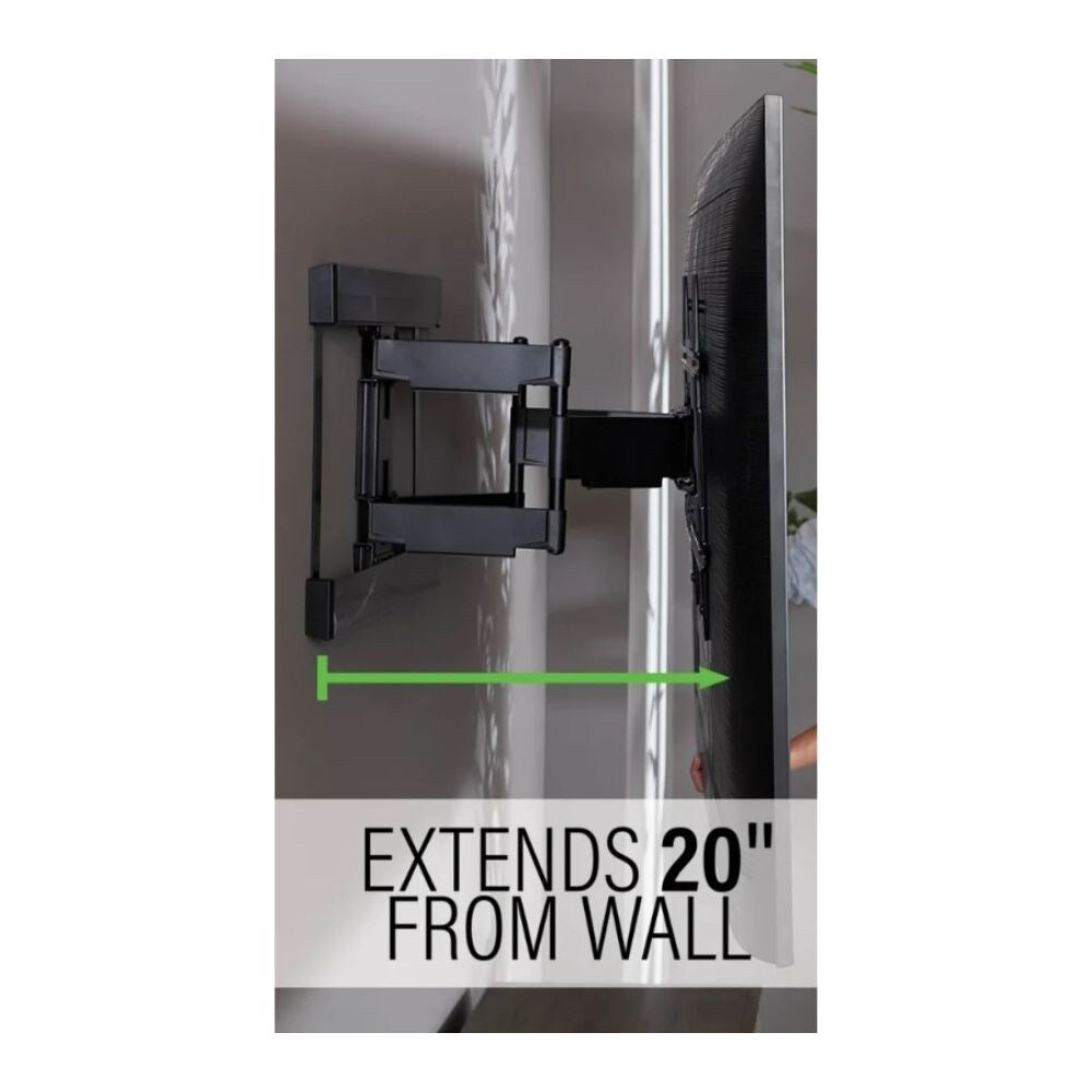 Sanus Premium VLFS820 SuperSlim Full Motion TV Mount for 40" to 90" TV Screens, Black  4