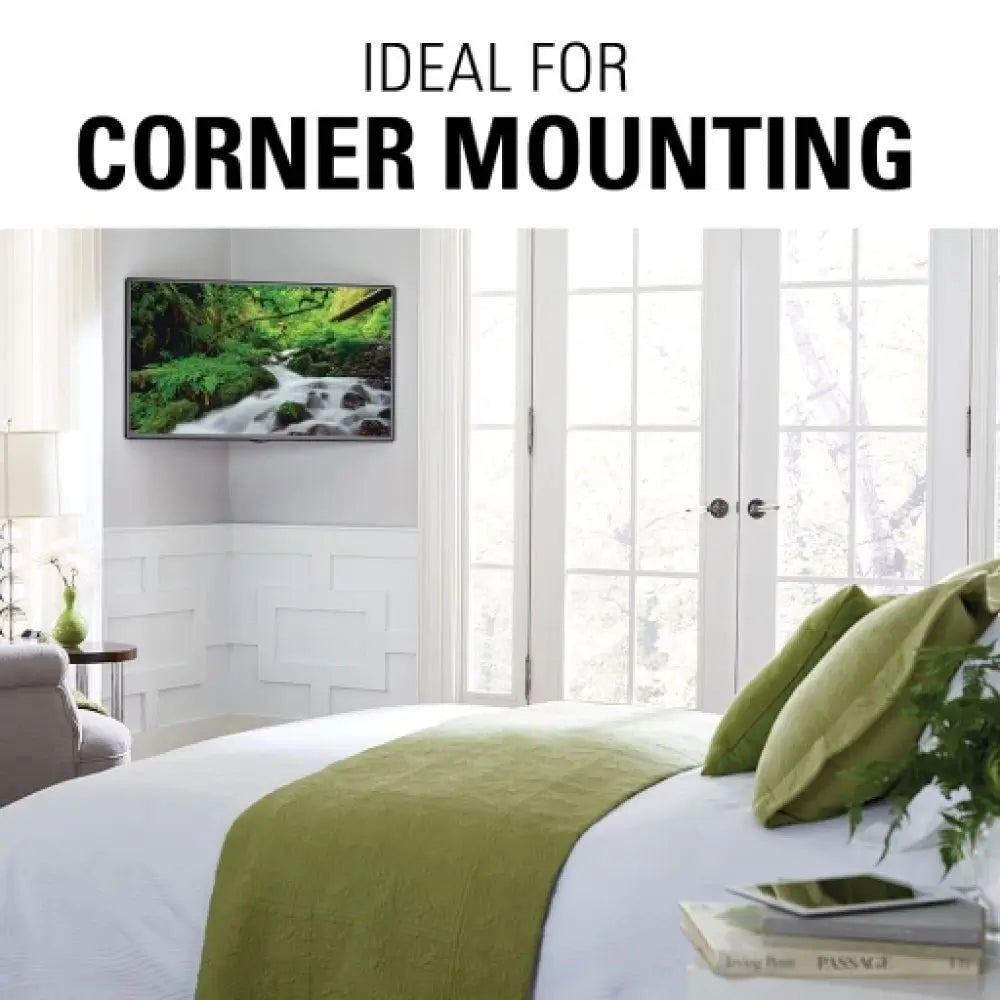 Sanus VMF620 Volle Beweging+ TV-bevestiging vir 37" tot 55" platskerm-TV's. Swart